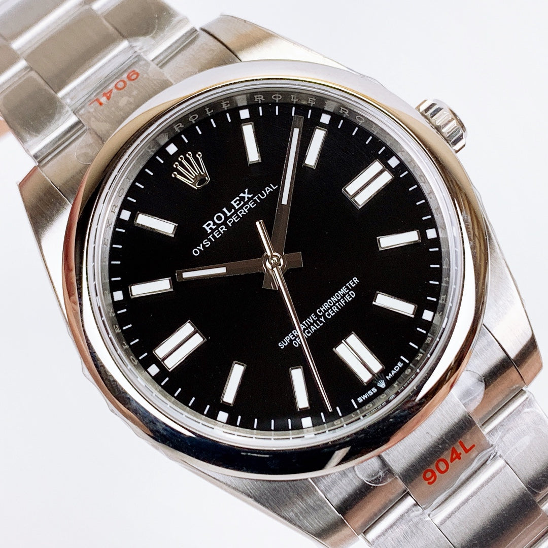 Oyster Perpetual quadrante nero