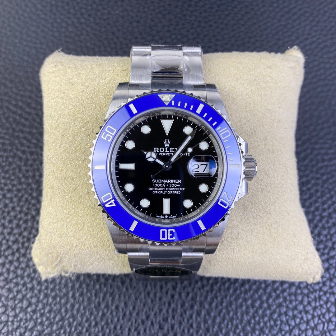 Submariner ghiera blu quadrante nero