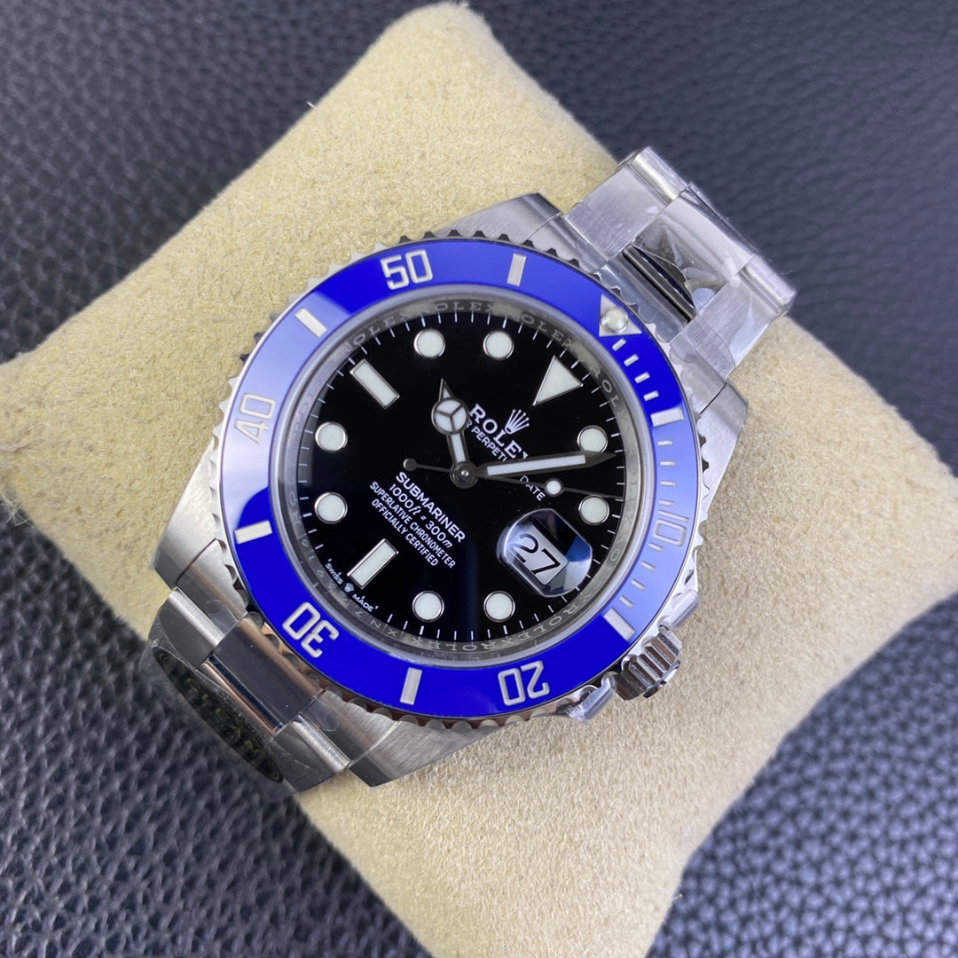 Submariner ghiera blu quadrante nero