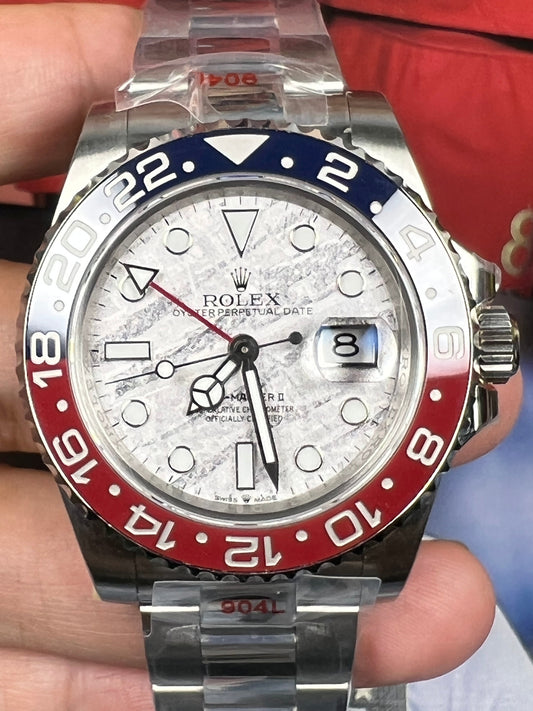 GMT Master II quadrante blu meteorite