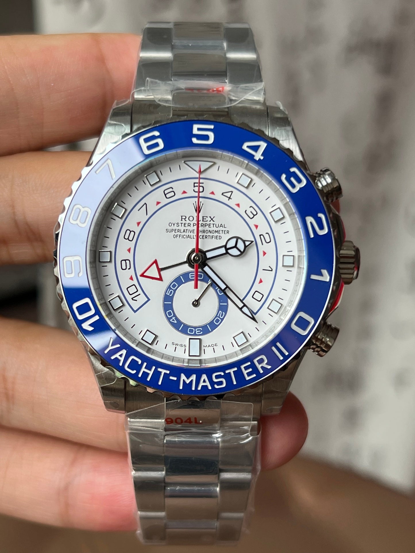 Yacht-Master II Regata Blu