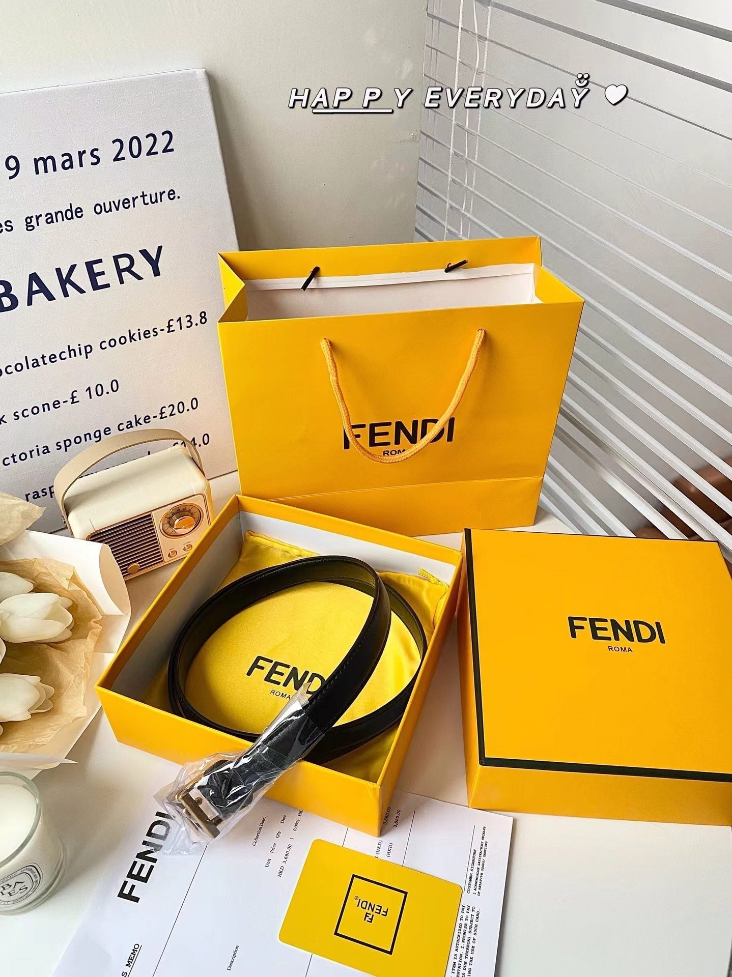 Fendi belt