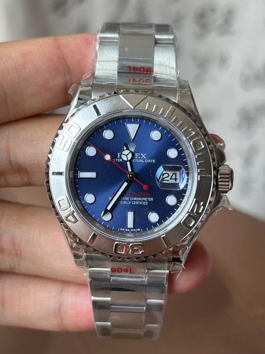 Yacht-Master 40 quadrante blu