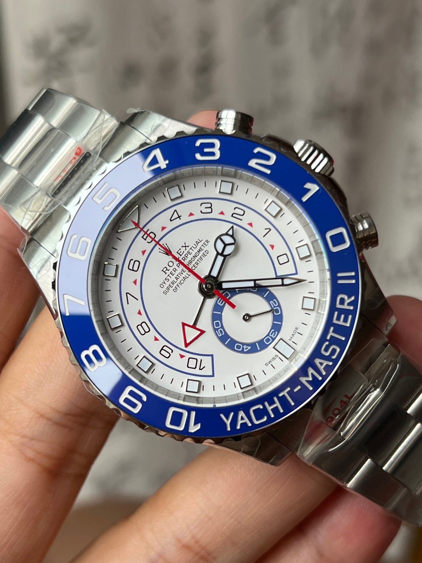 Yacht-Master II Regata Blu