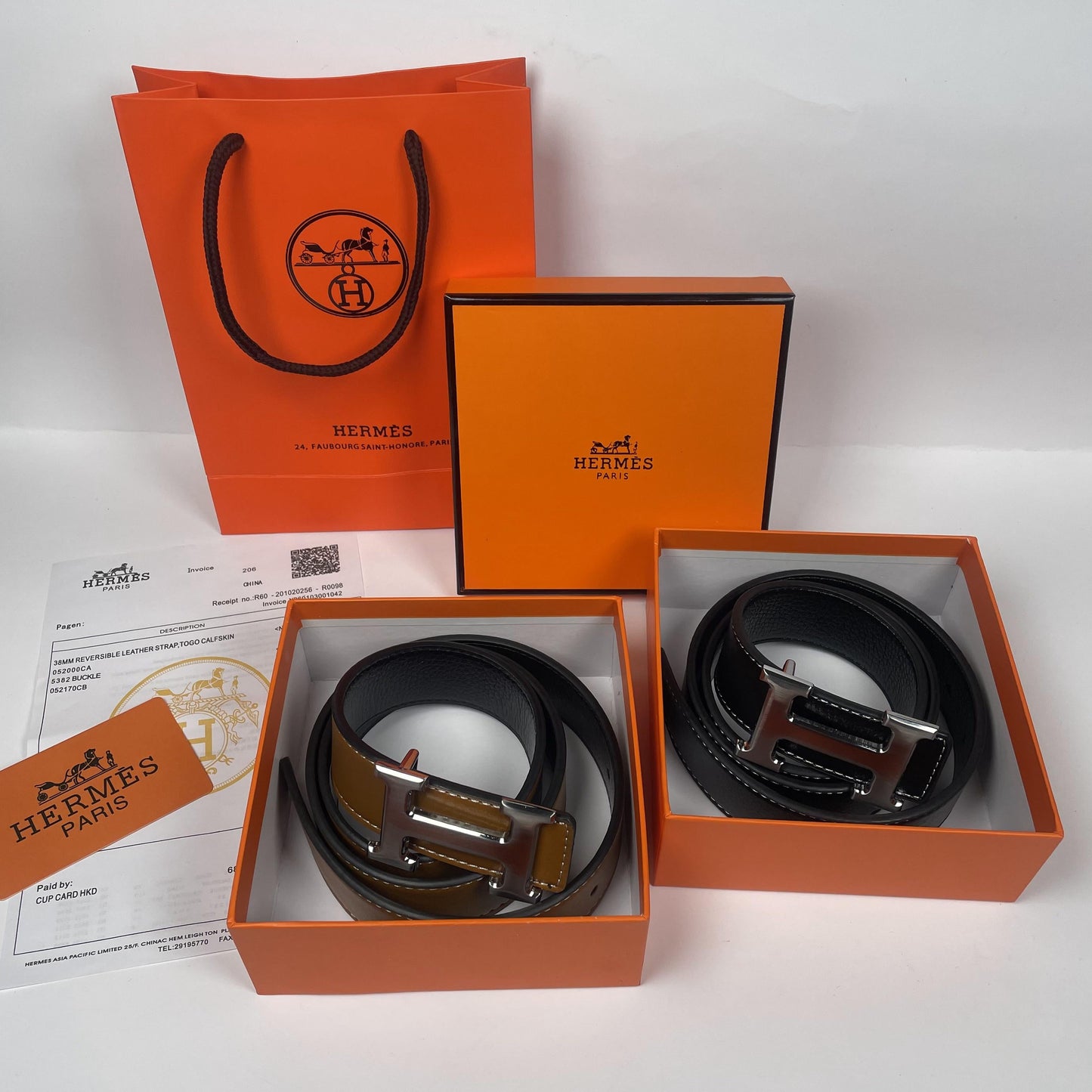 Hermes belt fibia argento