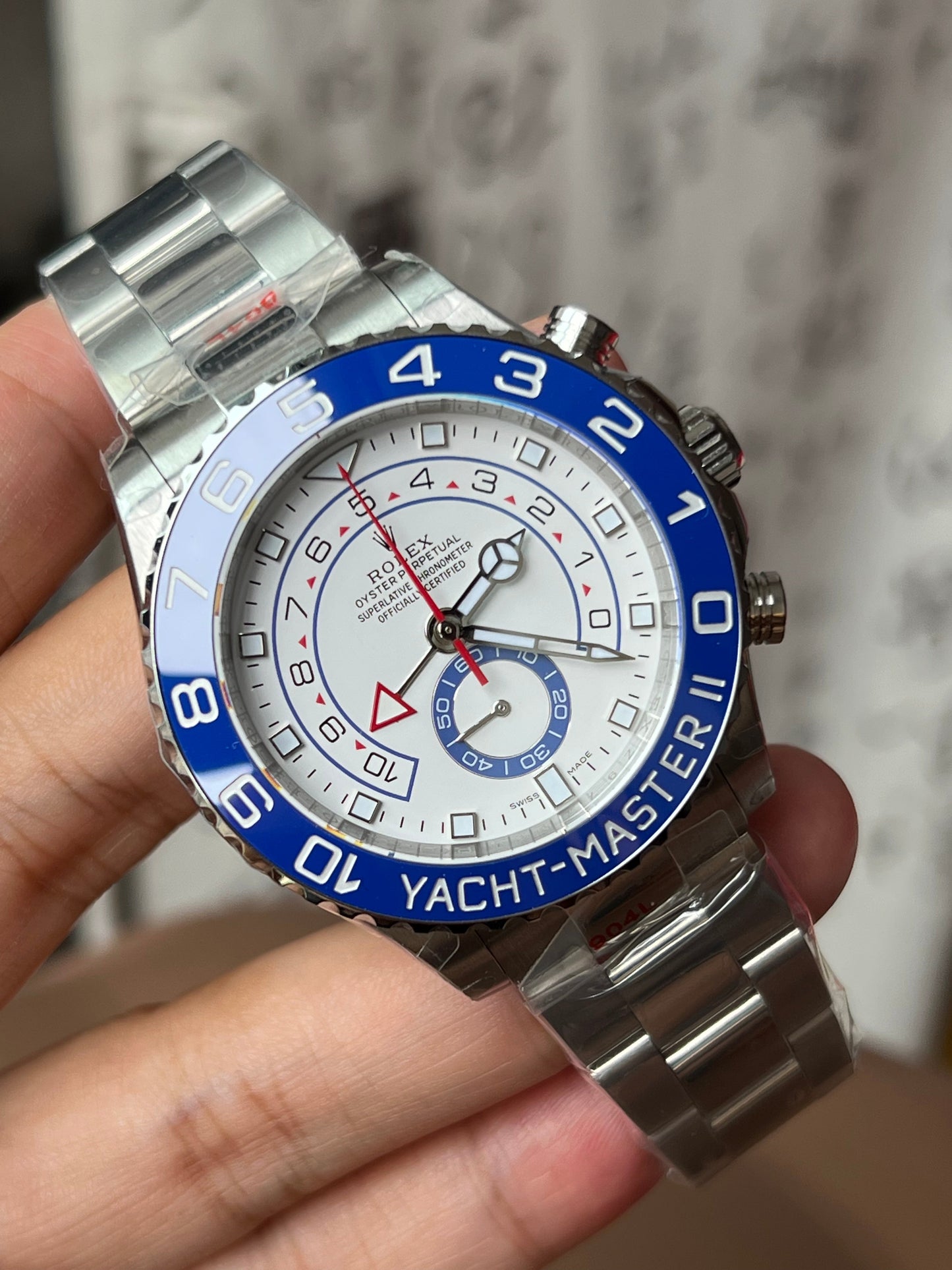 Yacht-Master II Regata Blu