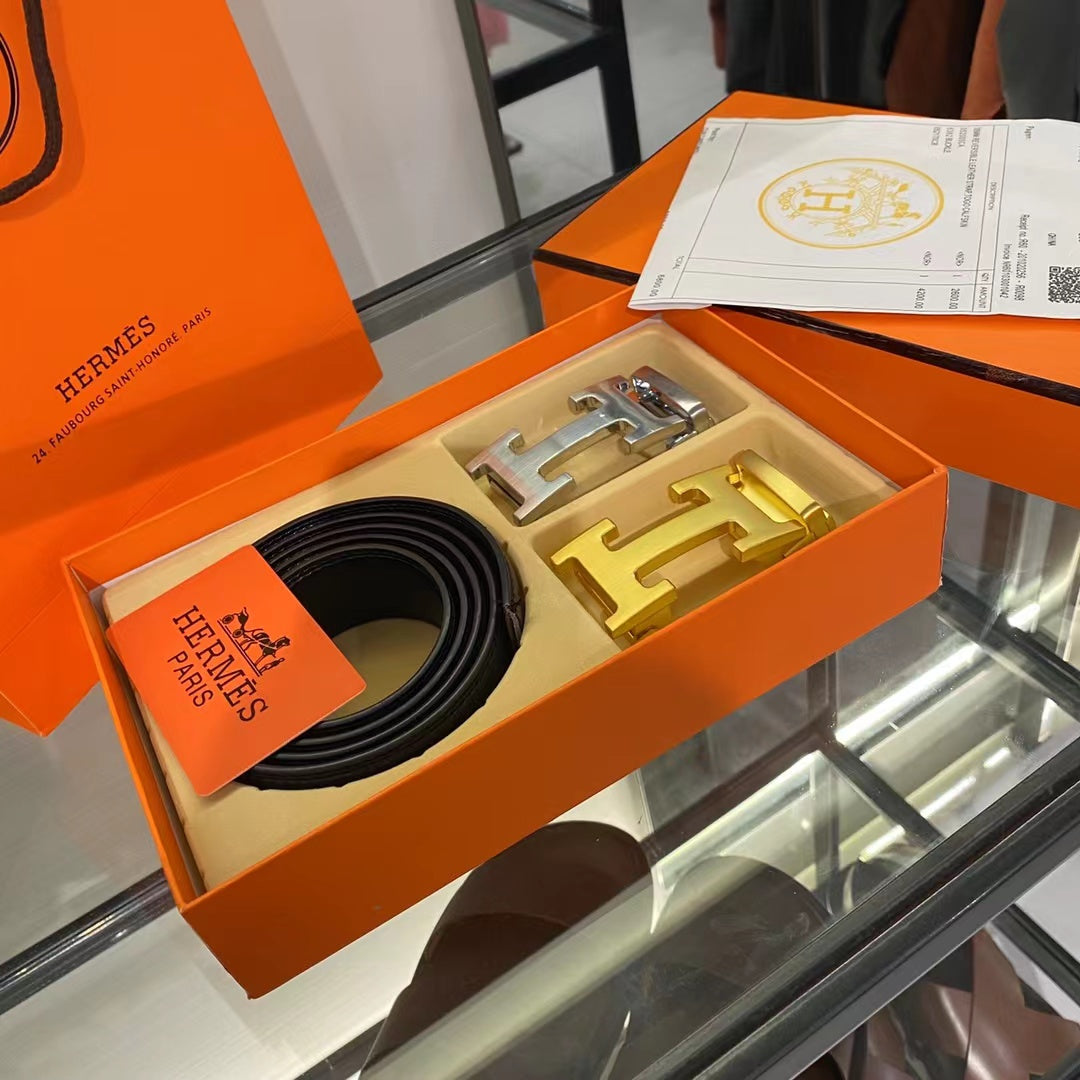 Hermes belt box double