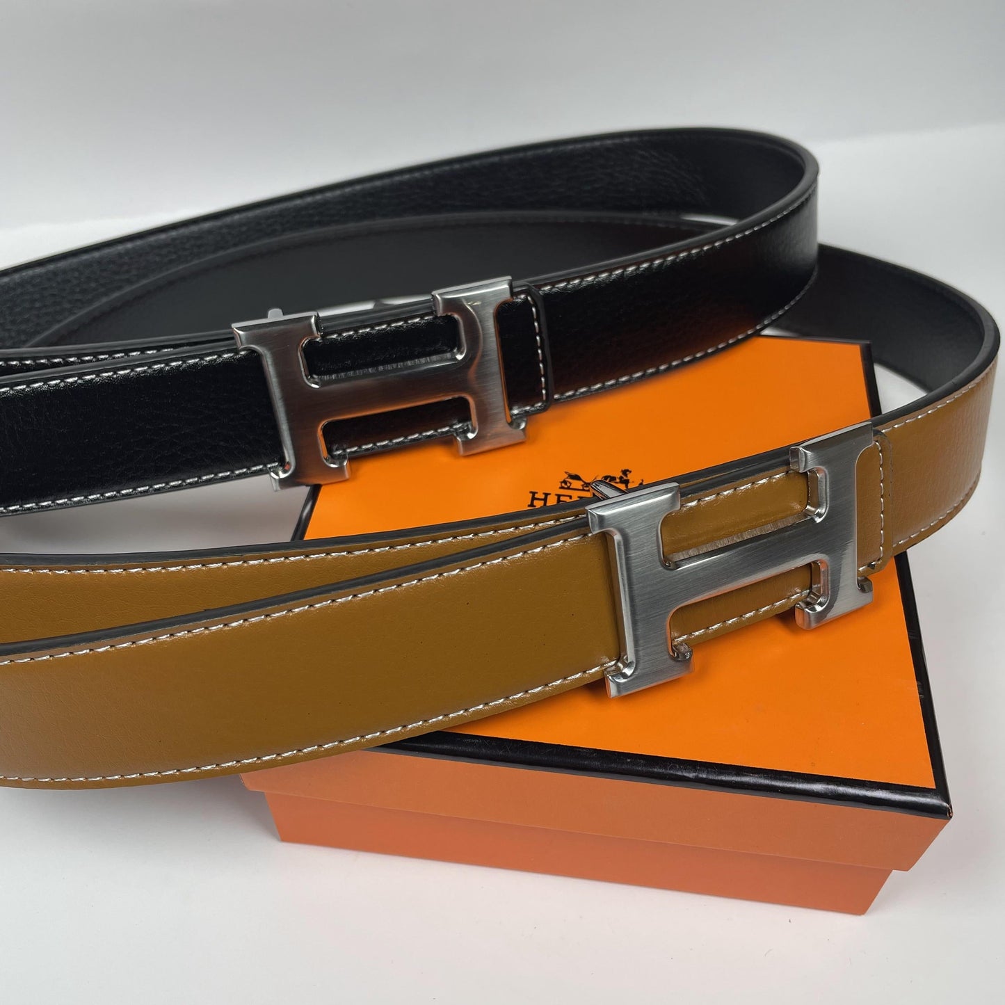 Hermes belt fibia argento