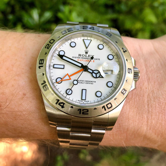 Explorer II quadrante bianco