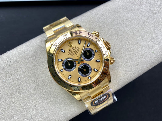 Daytona full oro 18k crono neri