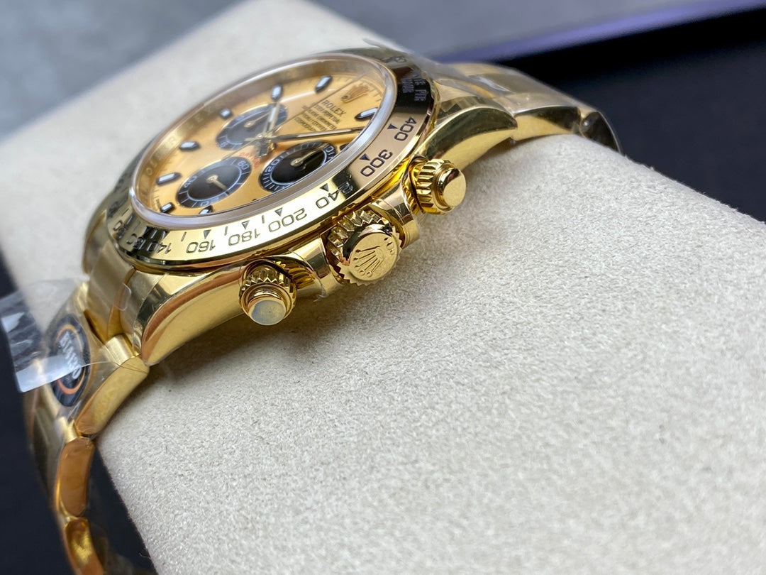 Daytona full oro 18k crono neri